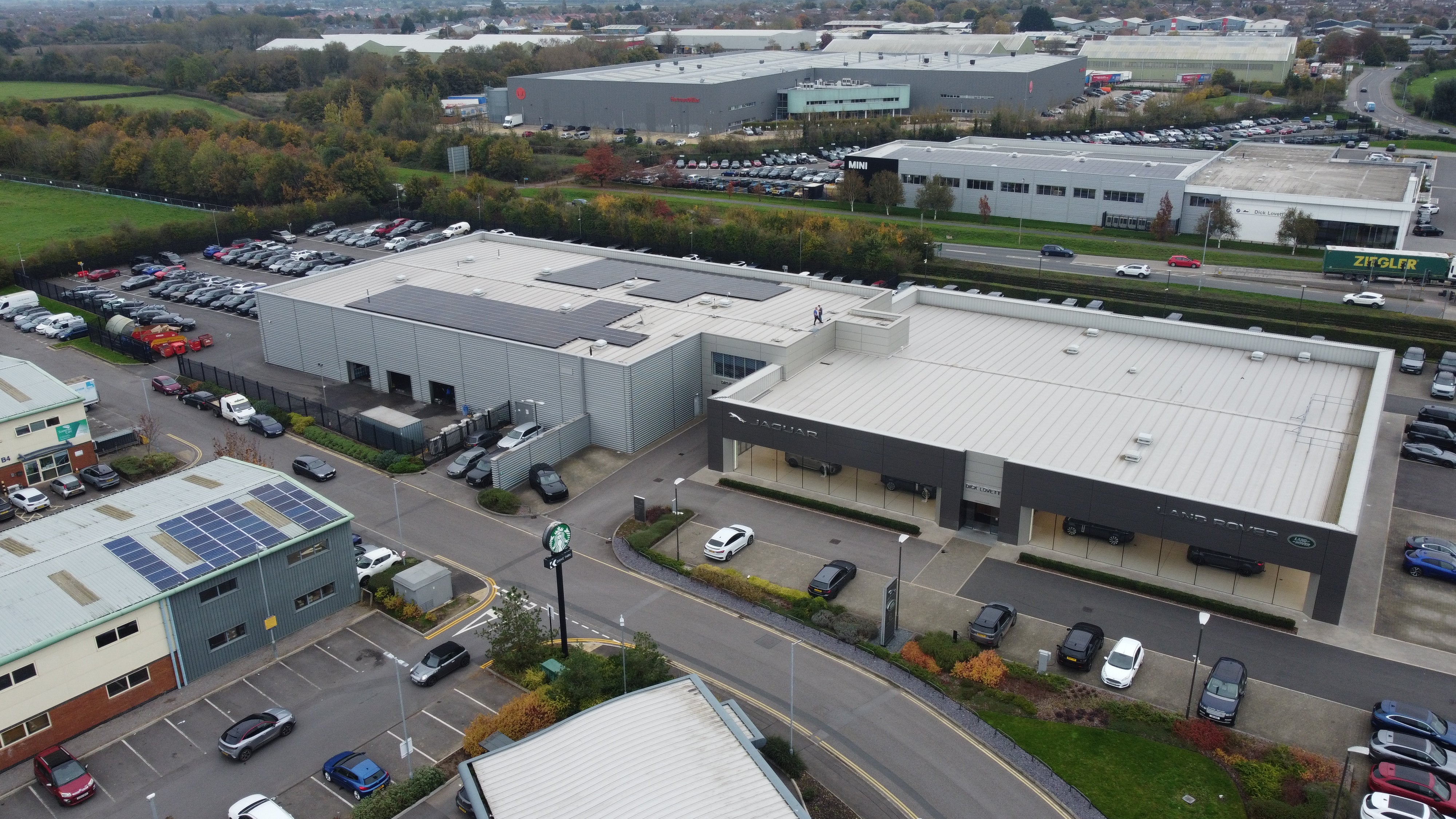 Jaguar Land Rover Solar Panels - 132 kW System – Next Generation Solar
